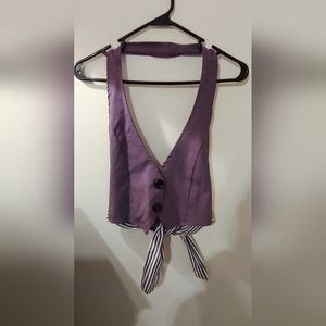Halter top vest